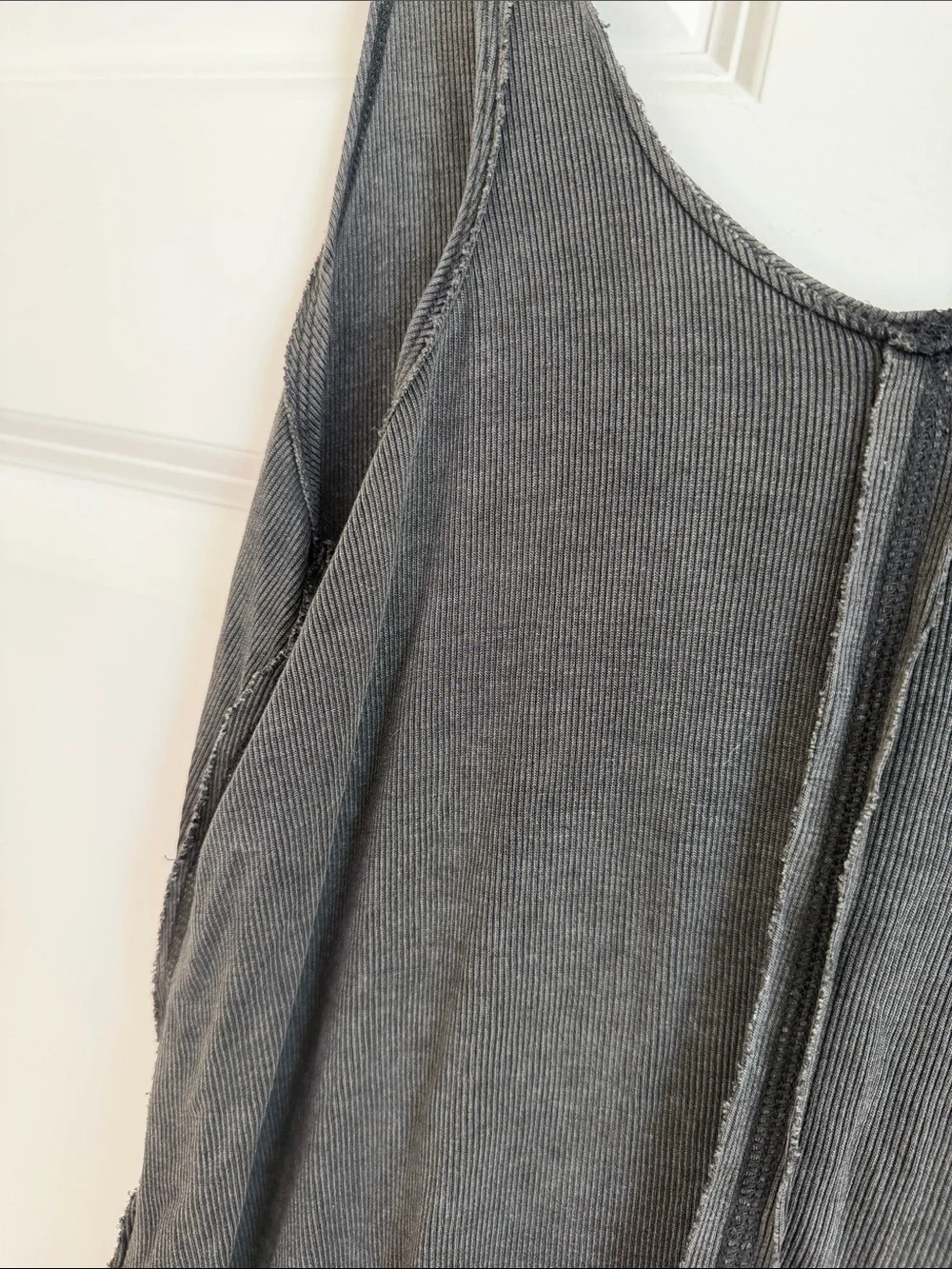 Free People We The Free ribbed charcoal tank